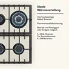 Klarstein Victoria - Gaskochfeld Gasherd, Einbau, Produktbild-Vorschau 5