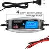 Chargeur de batterie intelligent pour véhicules 6V 12V 6 Voir les images du produit 5