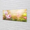 Glasbilder 125x50 Wandkunst Magnolia Baum Sonne Produktbild-Vorschau 2