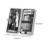 Trousse de manucure professionnelle 19 pièces, Voir les images du produit 8