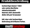 multifanshop Damen T-Shirt - Bayern - Herzschlag, rot, Produktbild-Vorschau 3