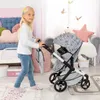 Bayer Design 17007AA Poppenbuggy Xeo met tas, grijs Productafbeelding-voorbeeld 6