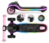 RICOKIDS Monopattino per bambini con illuminazione a LED e Anteprima dell’immagine prodotto 4
