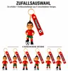 Fußball Schlüsselanhänger Ronaldo Bagclip Rucksackanhänger Produktbild-Vorschau 5