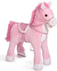 Pink Papaya Stehpferd zum draufsitzen | 60cm Spielpferd zum Produktbild-Vorschau 1