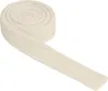 A rolled-up beige fabric belt, likely for a bathrobe, is shown against a white background. Produktbild-Vorschau
