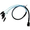 P56C Mini SAS SFF-8643 auf 4x SATA 7-Pin Splitter Kabel – Produktbild-Vorschau 2