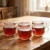 Vilde | Gläser-Set - Kaffeegläser und Teegläser mit Henkel Produktbild-Vorschau 2