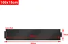 A diagram showing the dimensions of a black metal garden edging product. Voir les images du produit