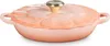 LeCreuset Casserole professionnelle Gourmet Fleur | Pêche : Voir les images du produit 1