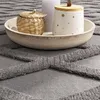 Tapis salon chambre court boho skandi losange 3D gris Voir les images du produit 10