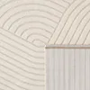 Teppich Wohnzimmer Kurzflor Skandi Japandi Boho Abstraktes Produktbild-Vorschau 6