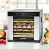 Rommelsbacher DA 650 Dörrgerät de Schwarz, Edelstahl 600 W Produktbild-Vorschau 2