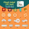 Olvy Magnetické stavebnice 100 dílků - magnetická kuličková Náhled obrázku produktu 6