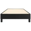 A black boxspring bed frame with wooden slats, shown from the side against a white background. Náhled obrázku produktu