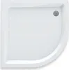 BADLAND Duschwanne Viertelkreis Eko 2.0 80x80x16 cm mit Produktbild-Vorschau 2