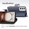 imoshion  Klapphülle Oppo Reno 12 - Dunkelblau Produktbild-Vorschau 5