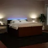 Boxspringbett mit Matratze Rosa 200x200 cm Samt Produktbild-Vorschau 4