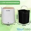 YourCasa Poubelle de salle de bain [5L] - Poubelle pour Voir les images du produit 7