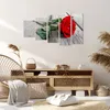 Bild auf Leinwand - Leinwandbild - Blume Holz Pflanze - Produktbild-Vorschau 7