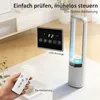HOMCOM Stojanový ventilátor bez lopatiek, tichý stojanový Náhľad obrázku produktu 7