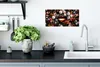 MuchoWow® Poster Lippen - Blumen - Farbe - Orange - Kunst - Produktbild-Vorschau 3