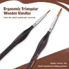 Pinselset Malen - 11 Premium Feine Detail Pinsel Set für Produktbild-Vorschau 2