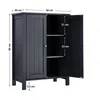 VASAGLE Badschrank doppeltürig 80 x 60 x 30 cm aus MDF mit Produktbild-Vorschau 5