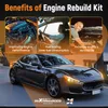 Těsnění hlavy válců vhodné pro Maserati GHIBLI 3.0T 410 HP Náhled obrázku produktu 7