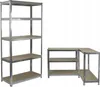 scaffale metallico a 5 livelli 175kg 180x90x30 cm Anteprima dell’immagine prodotto 9