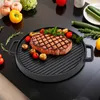 1.08 Piastra grill in ghisa Ø 30 cm con 2 maniglie Anteprima dell’immagine prodotto 8