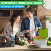 YourCasa® Biomülleimer Küche für Biomüll aus Edelstahl Produktbild-Vorschau 2