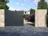 Elektrisches Schiebetor aus massivem Aluminium L374 x H180 Produktbild-Vorschau 7