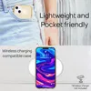 NALIA Custodia Glitter per iPhone 13, Cover Trasparente Anteprima dell’immagine prodotto 5