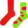 Set mit 2 Paar Bunten Wassermelonensocken 41-46 für Herren Produktbild-Vorschau 2