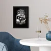 MuchoWow® MuchoWow® Gerahmtes Poster Mancave - Auto - Retro Produktbild-Vorschau 5