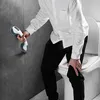 ACXIN Duschhocker mit Griff, Höhenverstellbarer Duschstuhl, Produktbild-Vorschau 8