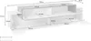 TV-Lowboard Rack Unterschrank Fernsehtisch HiFi Element Produktbild-Vorschau 4