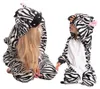 Nikcorp Oblek Pyžamo Dámske Detské Onesie Zebra Náhľad obrázku produktu 5