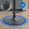 Barhocker HLO-CP246 Kunstleder schwarz  hellbraun Produktbild-Vorschau 4