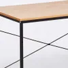 Scrivania 180x60 in legno e acciaio in stile industriale Anteprima dell’immagine prodotto 5