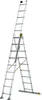 A multi-purpose aluminum ladder is shown against a white background. Produktbild-Vorschau