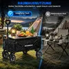 Luftreifen Elektrokarre mit Campingtisch, Bollerwagen mit Produktbild-Vorschau 10