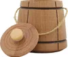 Contenitore per spezie in legno di faggio per pepe e barile Anteprima dell’immagine prodotto 2