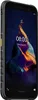 A smartphone with a dark wallpaper displaying the time and date. Produktbild-Vorschau