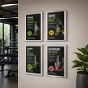 Klapprahmen „Simple“ 10er Set – Aluminium Bilderrahmen & Produktbild-Vorschau 4