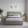 vidaXL Nástenný nočný stolík, 2 ks, dub Artisan, 49 x 34,5 Náhľad obrázku produktu 3