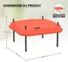 Fudajo Panneau chauffant – 40 x 40 cm – 42 W – pour élevage Voir les images du produit 4