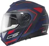 Kask Schuberth C5 Omega, niebieski mat/czerwony, L (59) Podgląd zdjęcia produktu 5