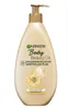 A bottle of Garnier Body Beauty Oil lotion with a pump dispenser, shown against a white background. Produktbild-Vorschau